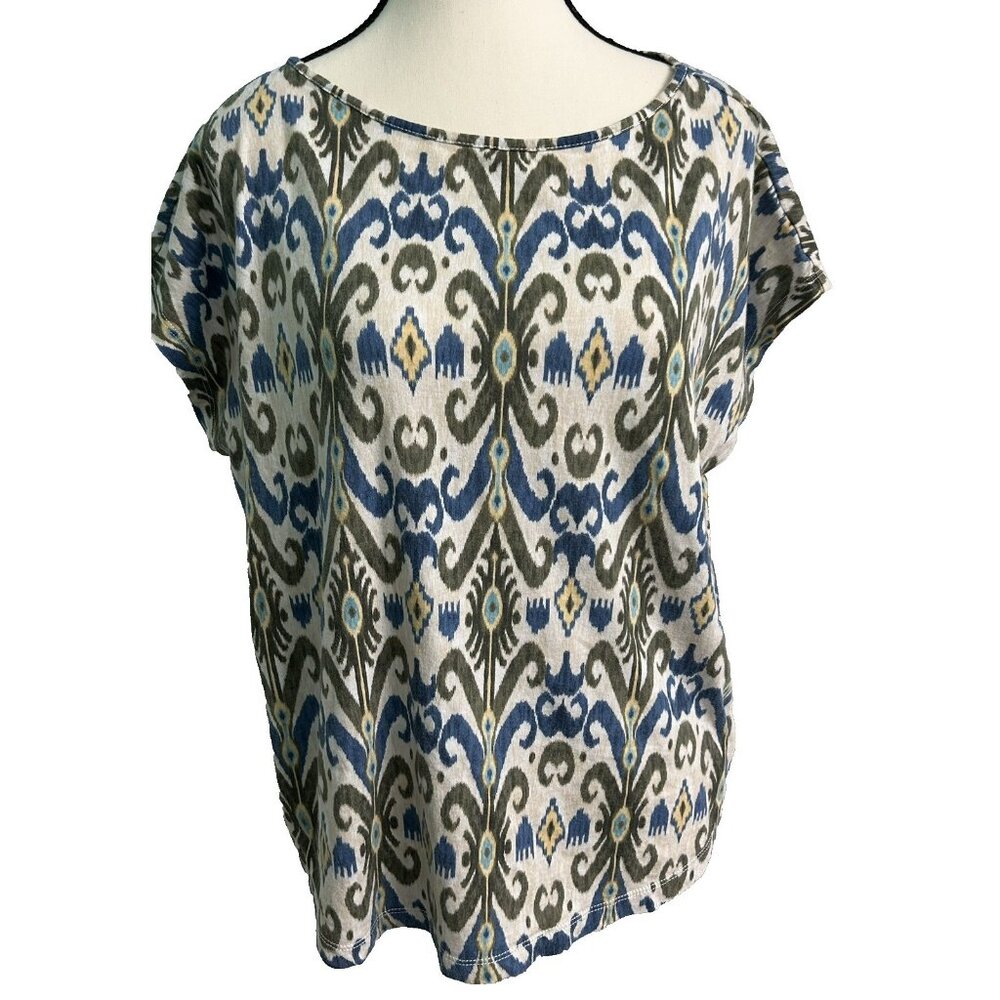 CHAPS Women’s Top Size Large Sleeveless TOP Designer Ralph Lauren B44